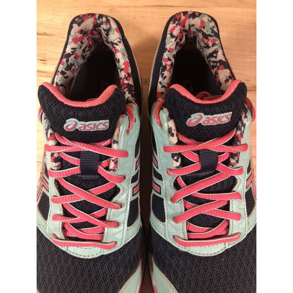 Asics Women’s Sz 8 Gel Frantic 7 Running Shoes T3A6Q Multicolor Indoor Use Only - Picture 9 of 11